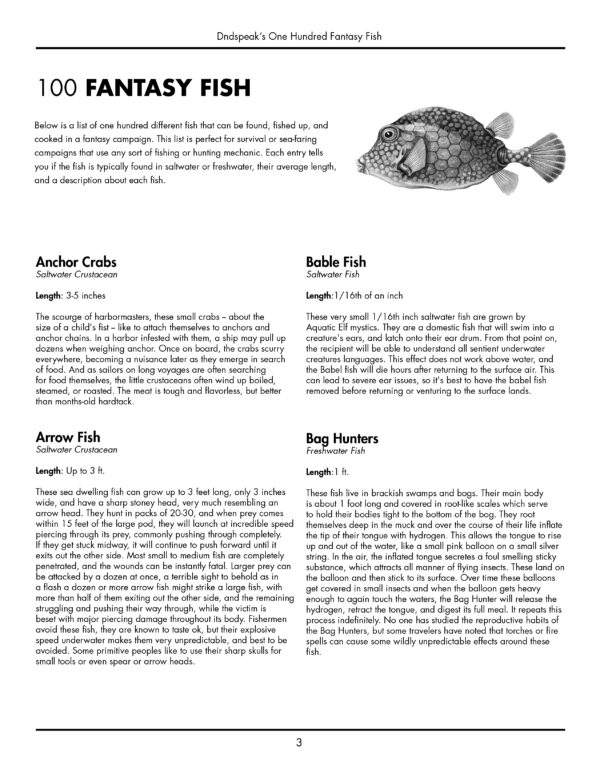 100 Fantasy Fish - Image 2