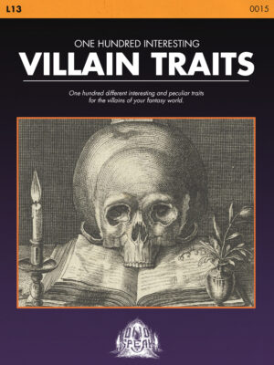 100 Villain Traits