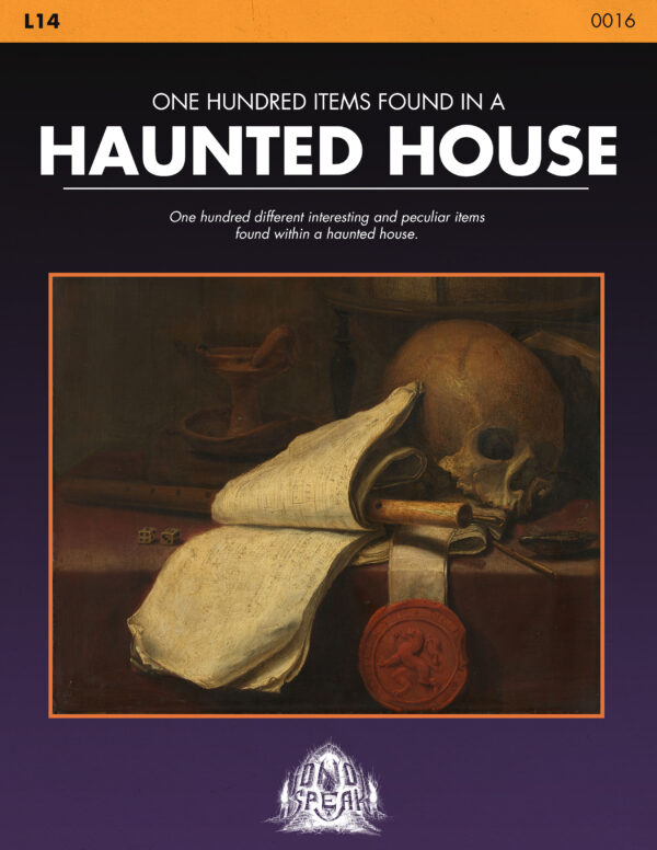 100 Items Found In a Haunted House