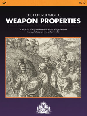 100 Magical Weapon Properties