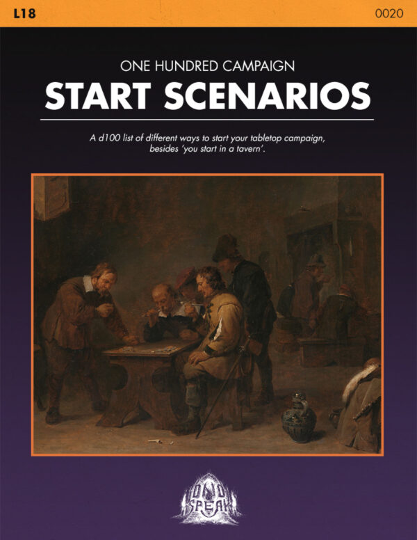 100 Campaign Start Scenarios