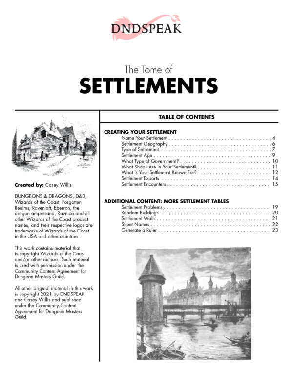 Tome of Settlements - Image 2